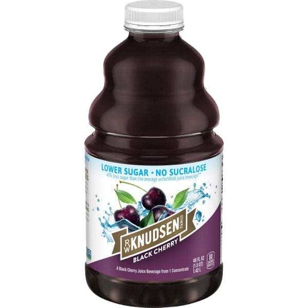 KNUDSEN: Black Cherry Low Sugar Juice 48 fo (Pack of 5) - Grocery > Beverages > Juices - KNUDSEN