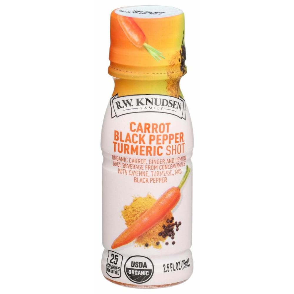 KNUDSEN KNUDSEN Carrot Black Pepper Turmeric Juice Shot, 2.5 fo