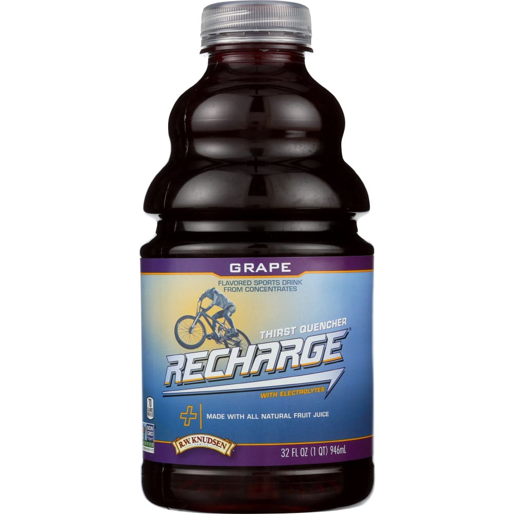 KNUDSEN: Juice Recharge Grape 32 fo (Pack of 5) - Grocery > Beverages > Juices - KNUDSEN