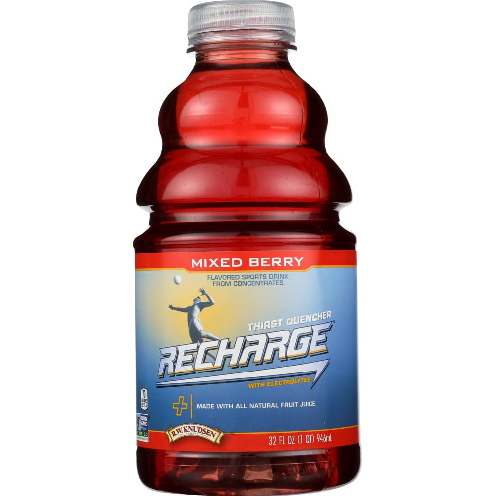 KNUDSEN: Juice Recharge Mixed Berry 32 fo (Pack of 5) - Grocery > Beverages > Juices - KNUDSEN