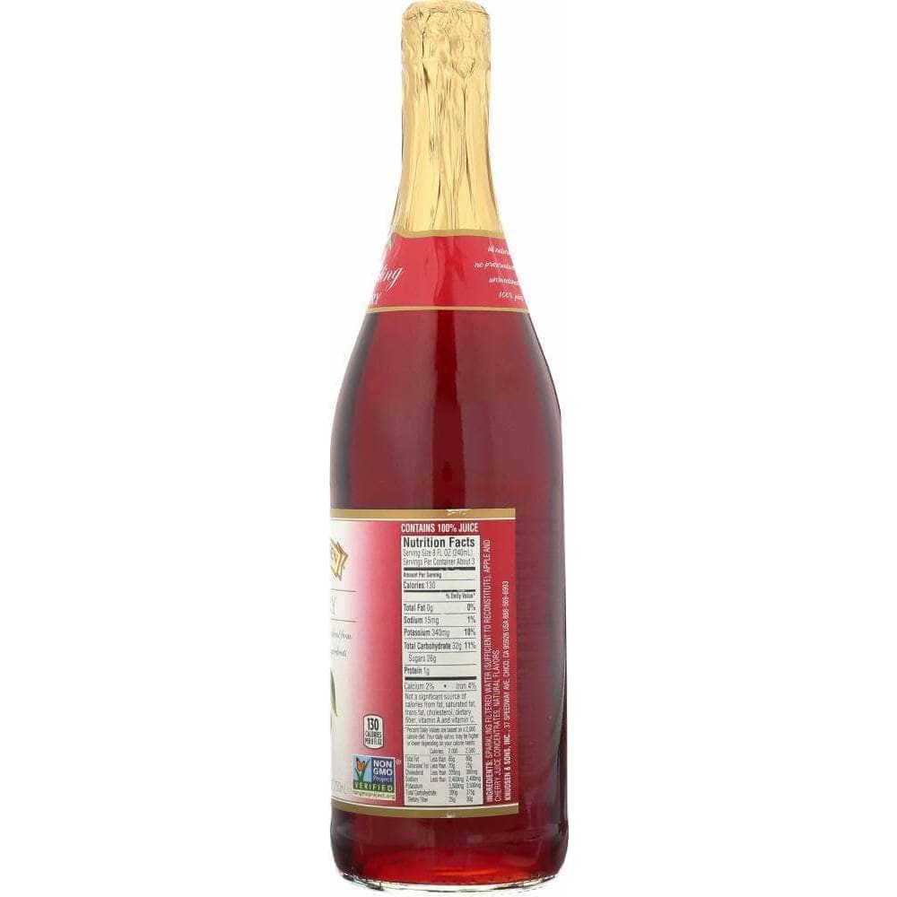 Rw Knudsen Knudsen Juice Sparkling Cherry, 25.4 fl. oz.