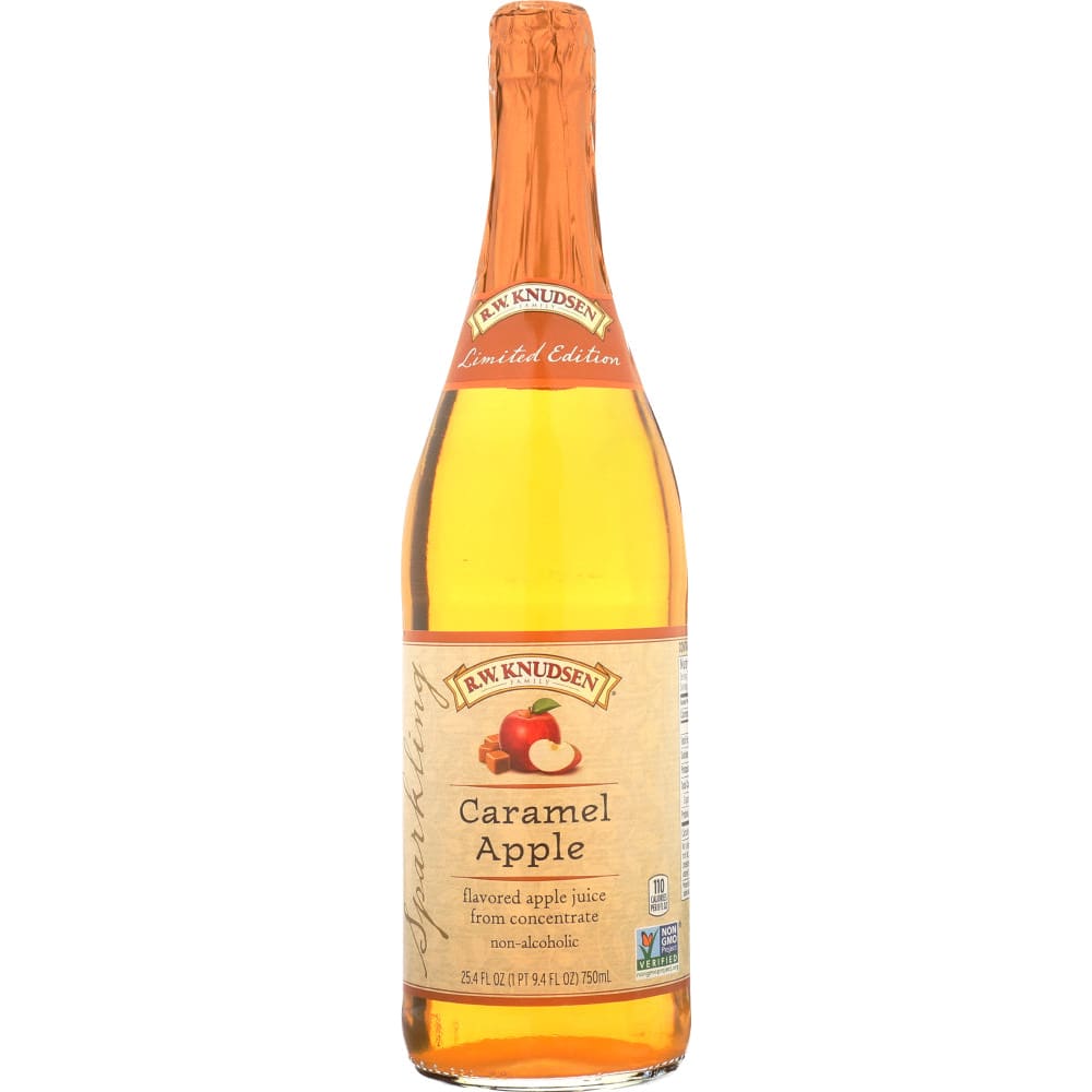 KNUDSEN: Sparkling Caramel Apple Juice 25.4 fo (Pack of 5) - Beverages > Juices - Knudsen