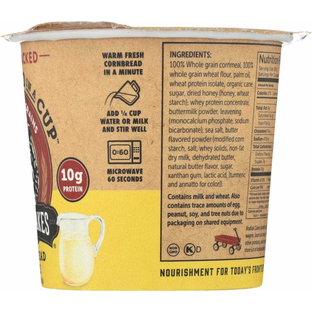 KODIAK Kodiak Mix Cornbread Cup, 2.29 Oz