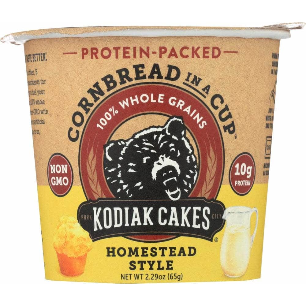 KODIAK Kodiak Mix Cornbread Cup, 2.29 Oz