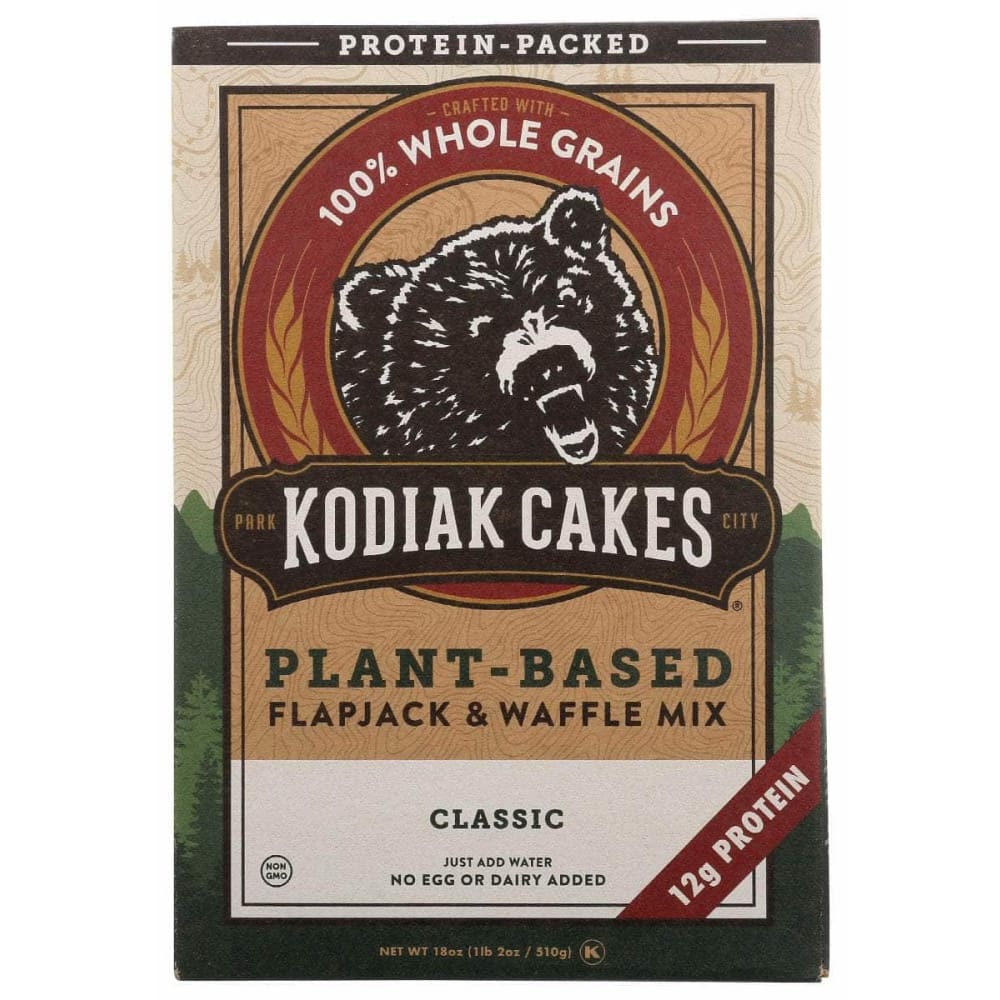 KODIAK Kodiak Mix Flpjk Homestd Plnt Bs, 18 Oz