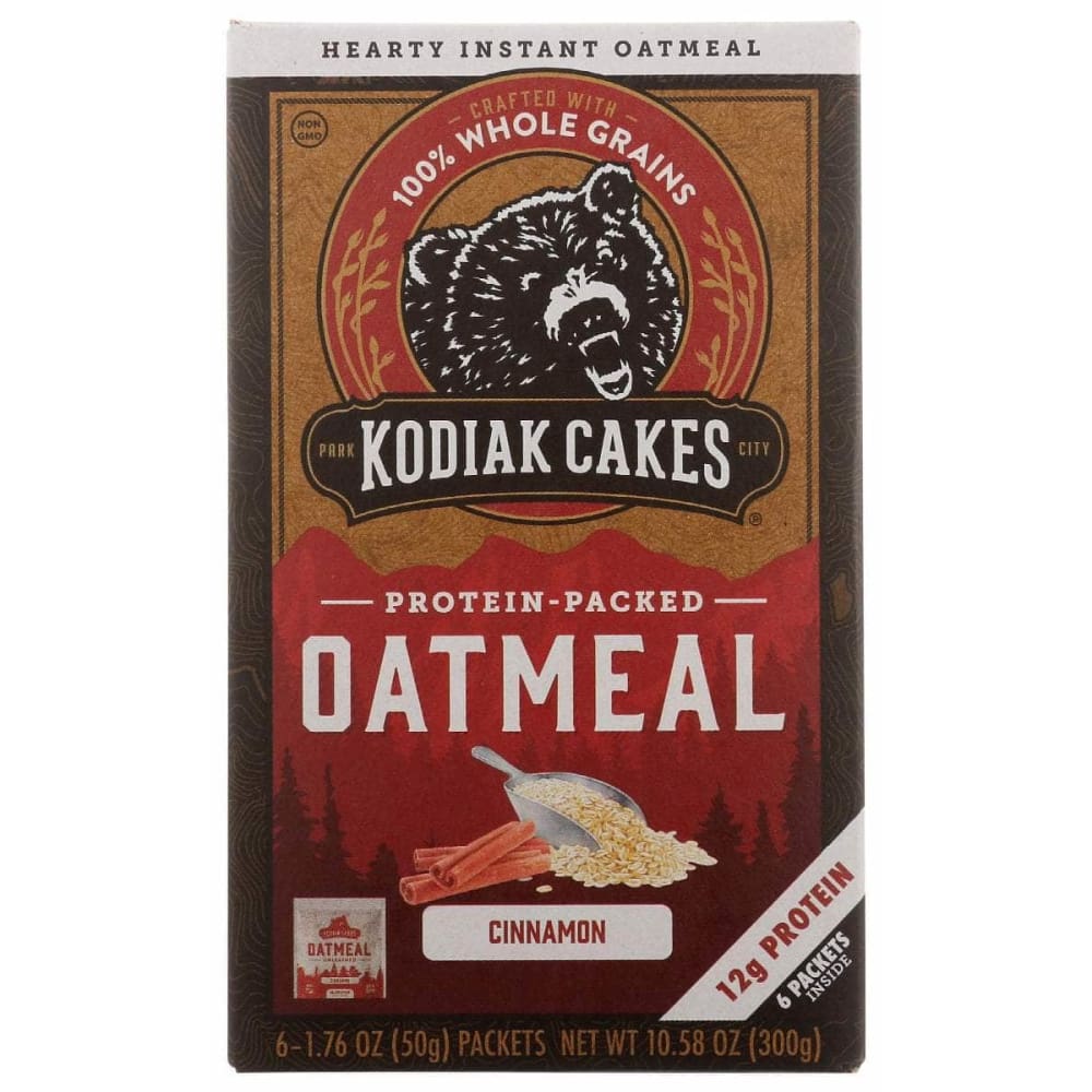 KODIAK KODIAK Oatmeal Cinnamon, 10.58 oz