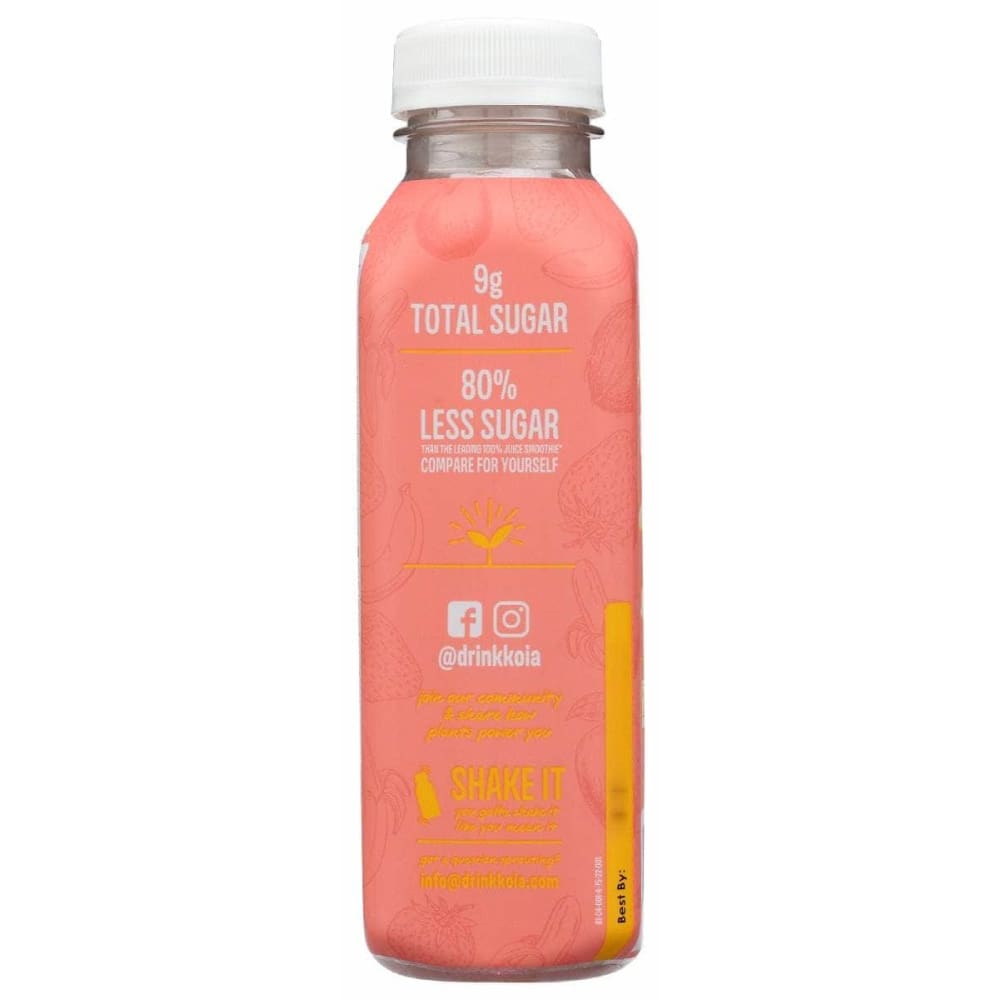 Koia Grocery > Beverages > Juices KOIA: Smoothie Strawberry Banan, 12 fo