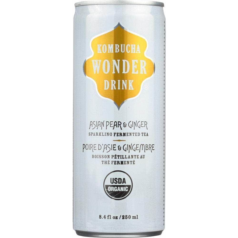 Wonder Drink Kombucha Wonder Drink Asian Pear and Ginger Tea, 8.4 oz