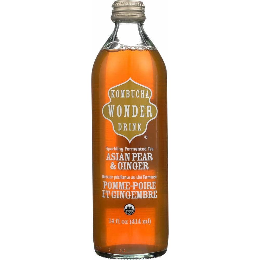 Wonder Drink Kombucha Wonder Drink Asian Pear & Ginger, 14 oz