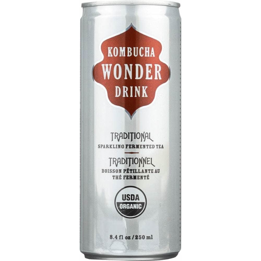 Wonder Drink Kombucha Wonder Drink Traditional Tea, 8.4 oz