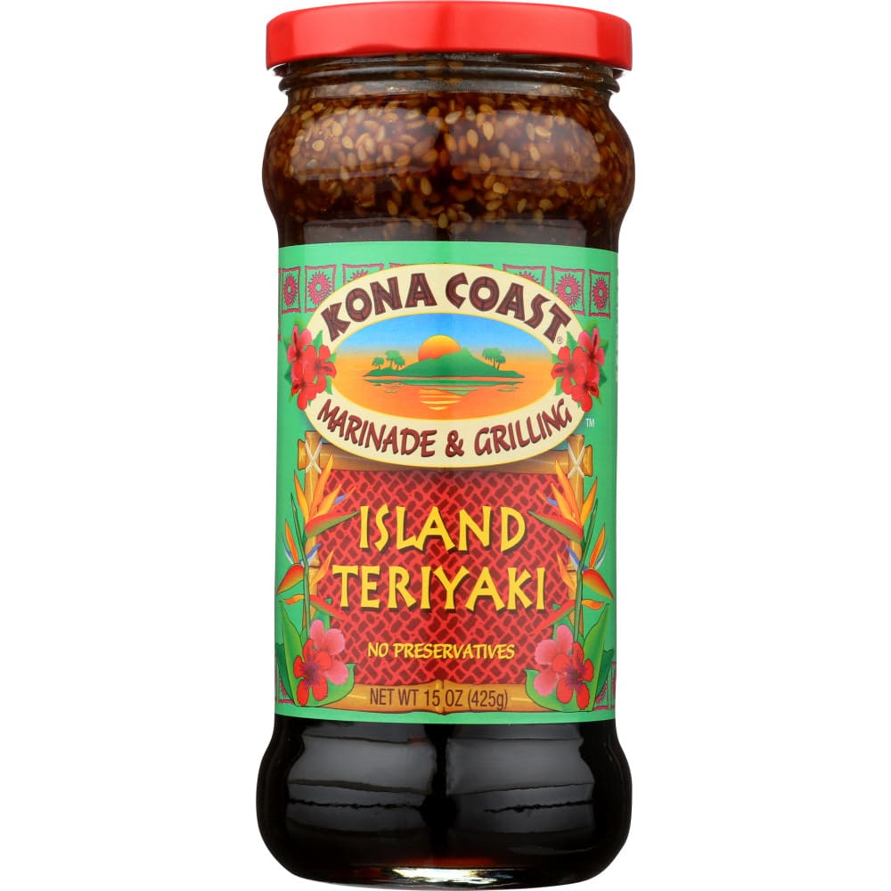 KONA COAST: Island Teriyaki Sauce 15 oz (Pack of 5) - Grocery > Meal Ingredients > Sauces - KONA COAST