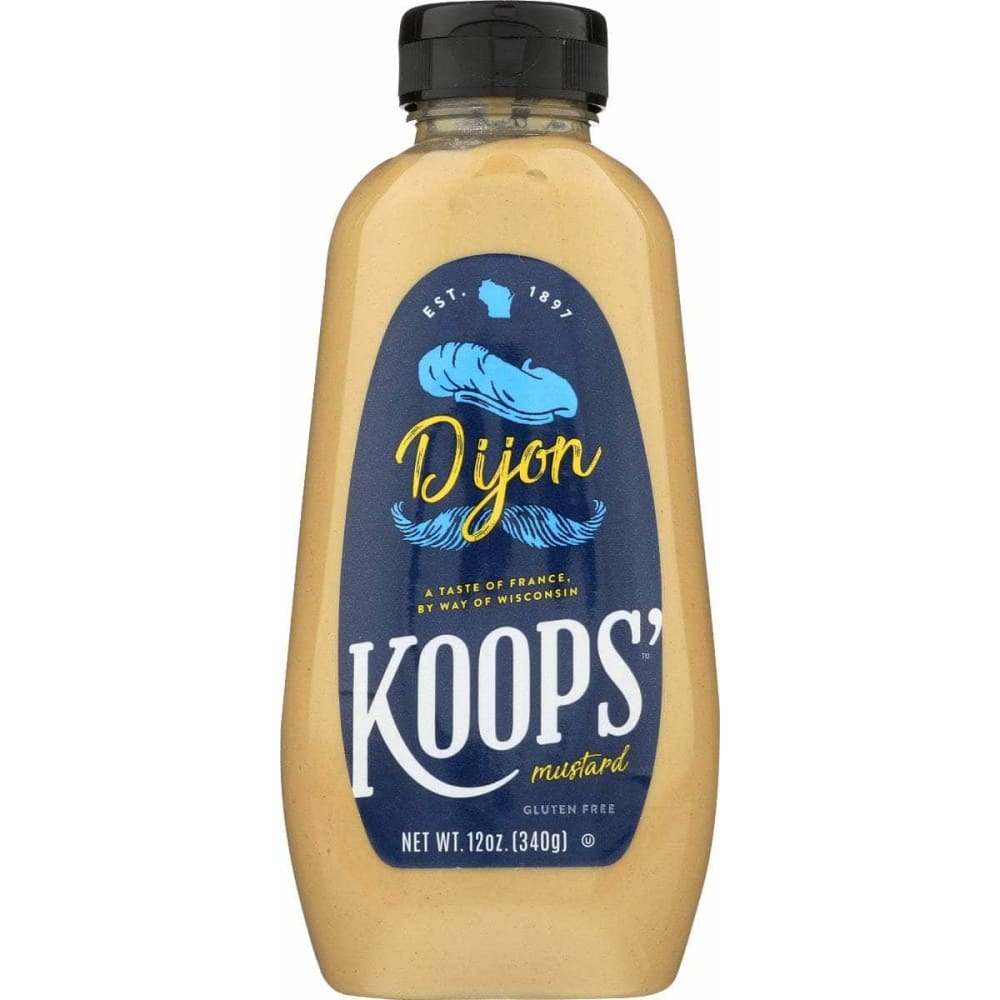 KOOPS KOOPS Mustard Sqz Dijon W Wht Wne, 12 oz