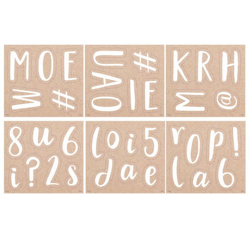 Krafty Pop Designer Letters (Pack of 3) - Letters - Creative Teaching Press