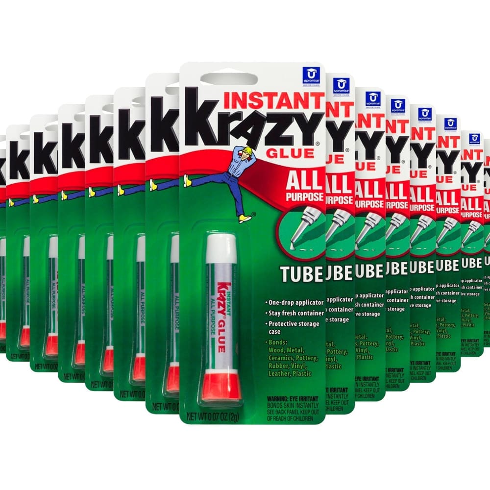 Krazy Glue Tube - 192 Ct - Wholesale - Glue & Adhesives - Krazy Glue