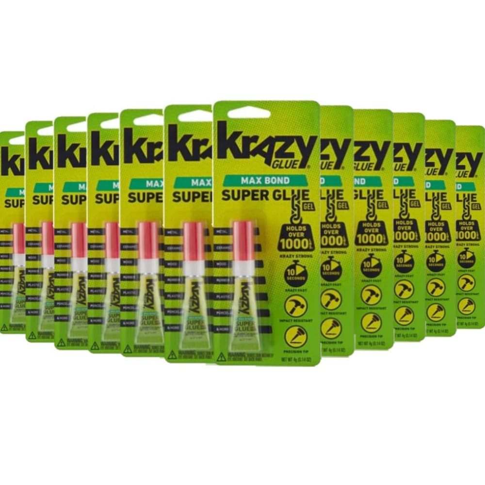Krazy Glue Tube Advanced Gel 0.14 oz - 48 Pack - Glue & Adhesives - Krazy Glue