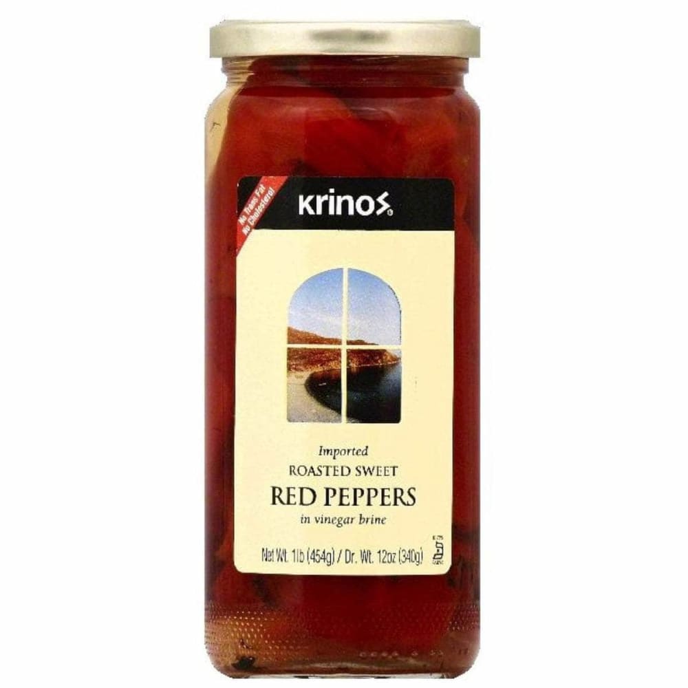 Krinos Krinos Roasted Red Peppers, 16 oz
