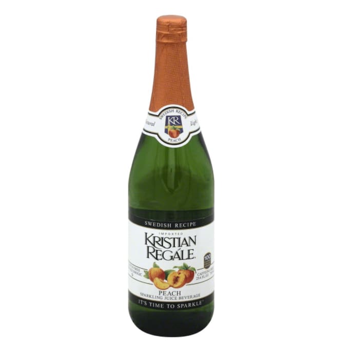 KRISTIAN REGALE Grocery > Beverages > Juices KRISTIAN REGALE: Peach Sparkling Juice, 25.4 fo