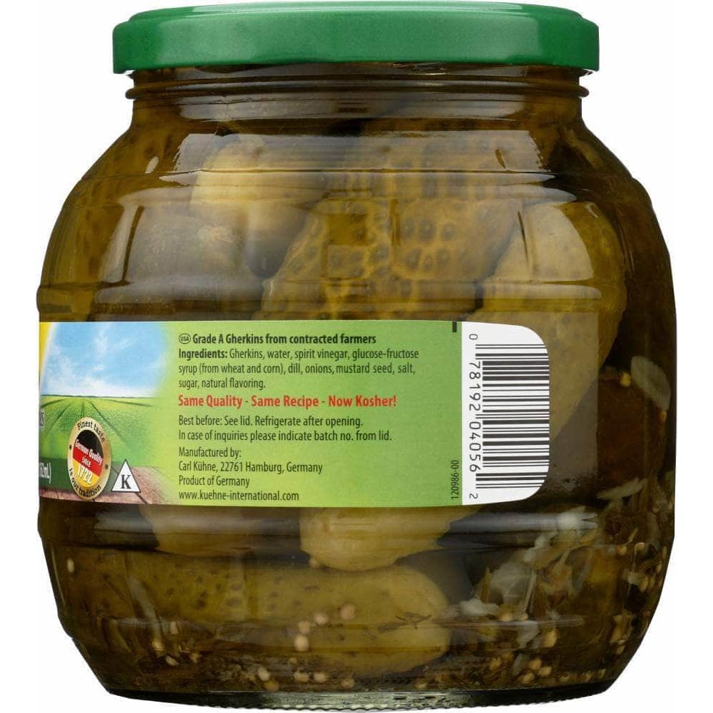 Kuhne Kuhne Barrel Pickles, 35.9 Oz