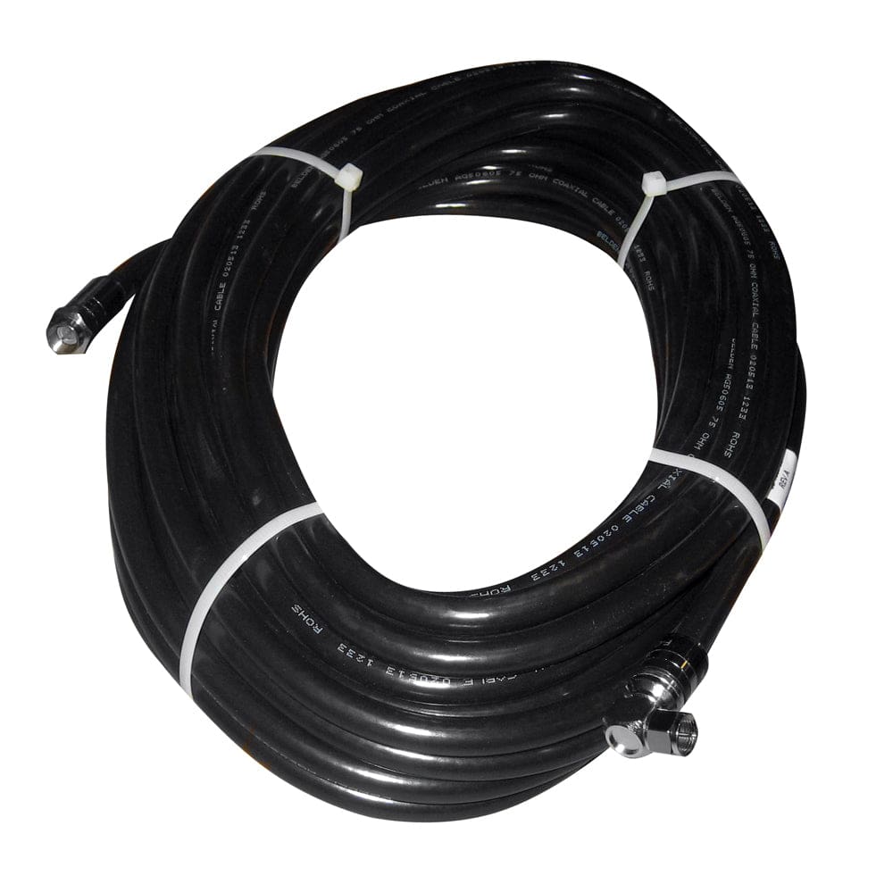 KVH 50’ RG-6 Coax w/ F Connector Designed f/ TV1 - Right Angle End - Entertainment | Accessories - KVH