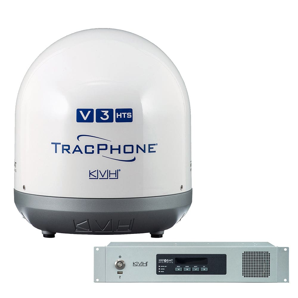 KVH TracPhone® V3-HTS Ku-Band 14.5 mini-VSAT - Communication | Mobile Broadband - KVH