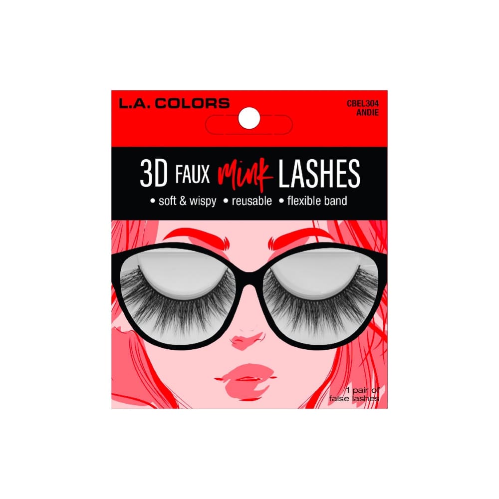 L.A. COLORS 3D Faux Mink Lashes - L.A. Colors