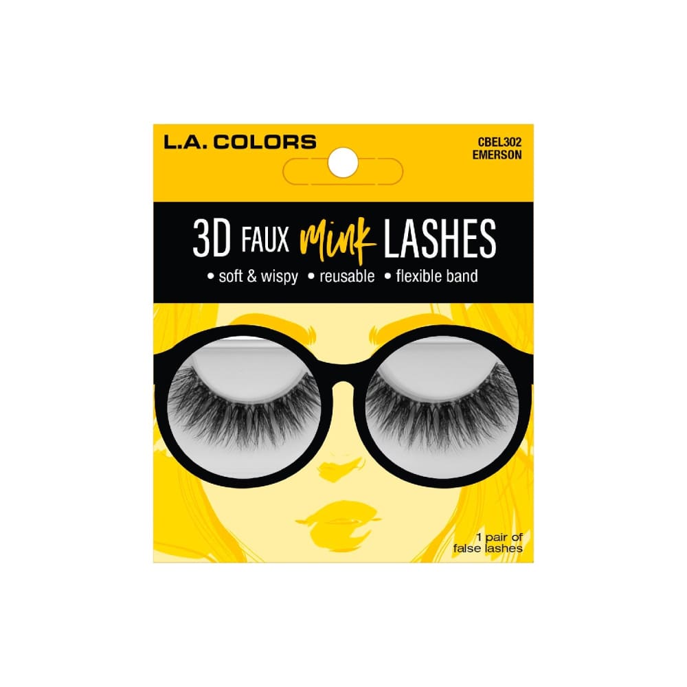 L.A. COLORS 3D Faux Mink Lashes - L.A. Colors