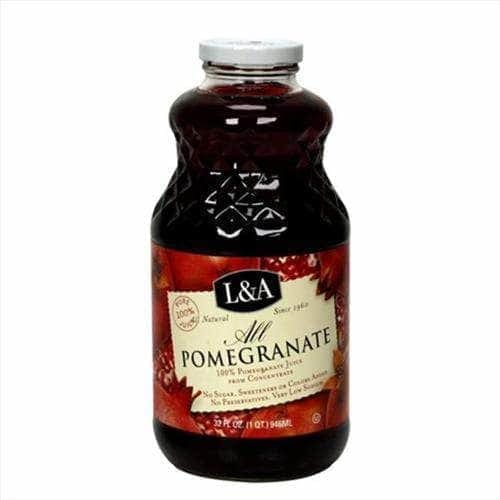 L&A L & A Juice All Pomegranate, 32 oz