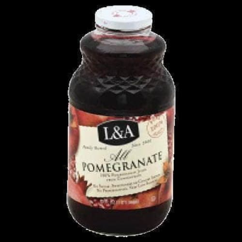 L&A L & A Juice All Pomegranate, 32 oz