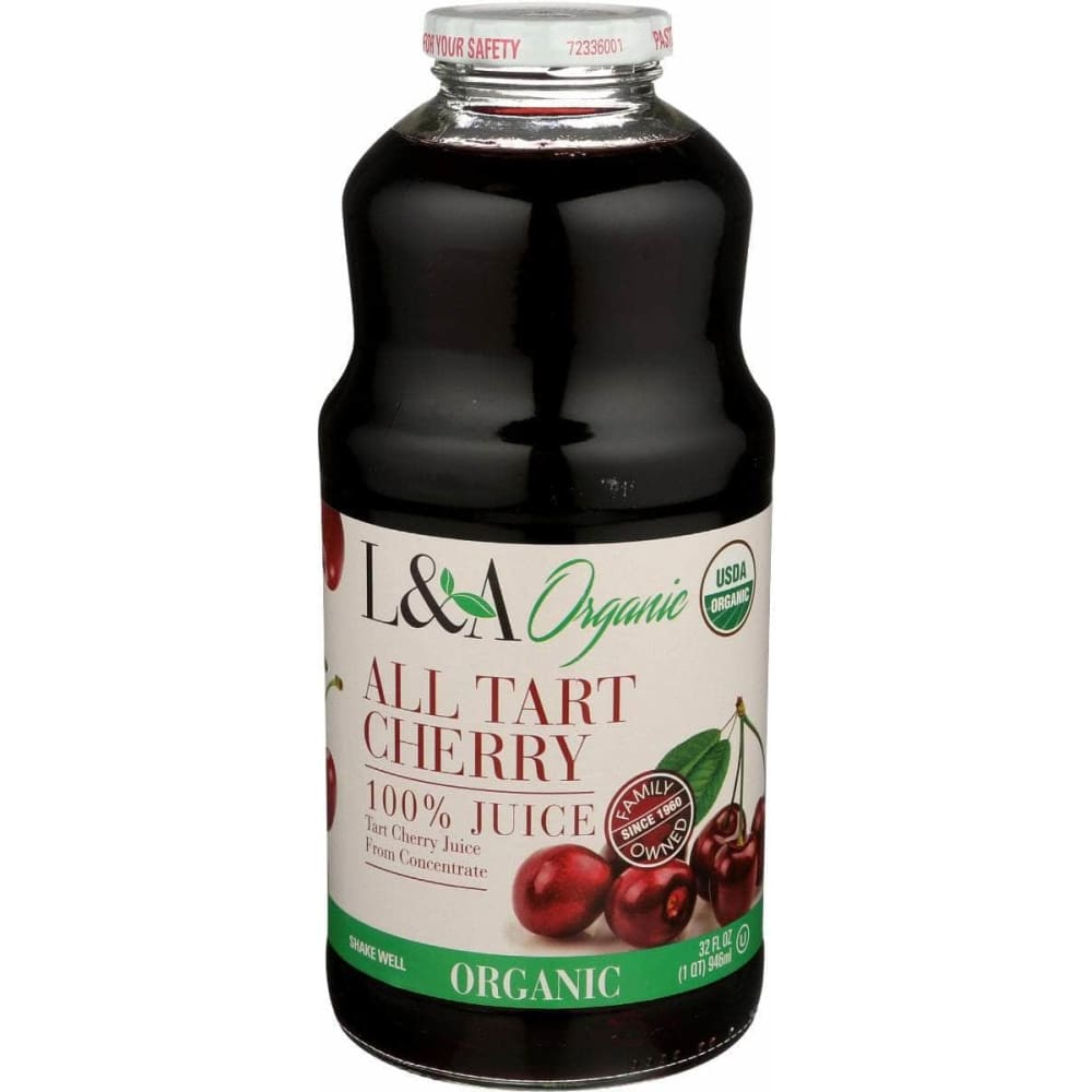 L & A JUICE L & A JUICE Organic All Tart Cherry, 32 oz