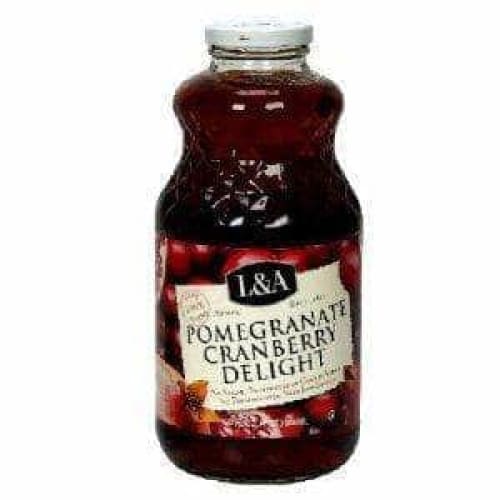 L&A L & A Juice Pomegranate Cranberry Delight, 32 oz