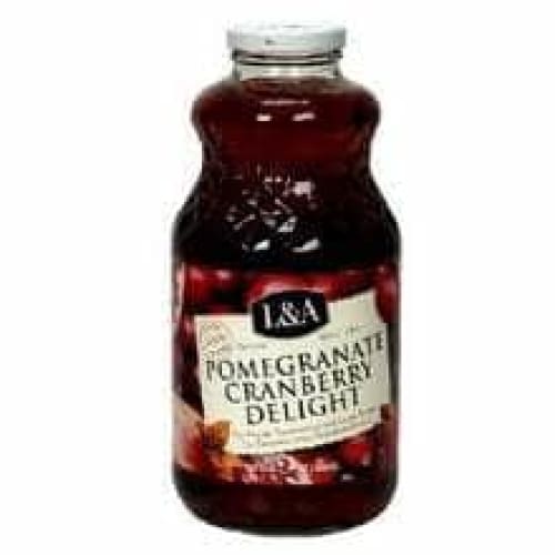 L&A L & A Juice Pomegranate Cranberry Delight, 32 oz