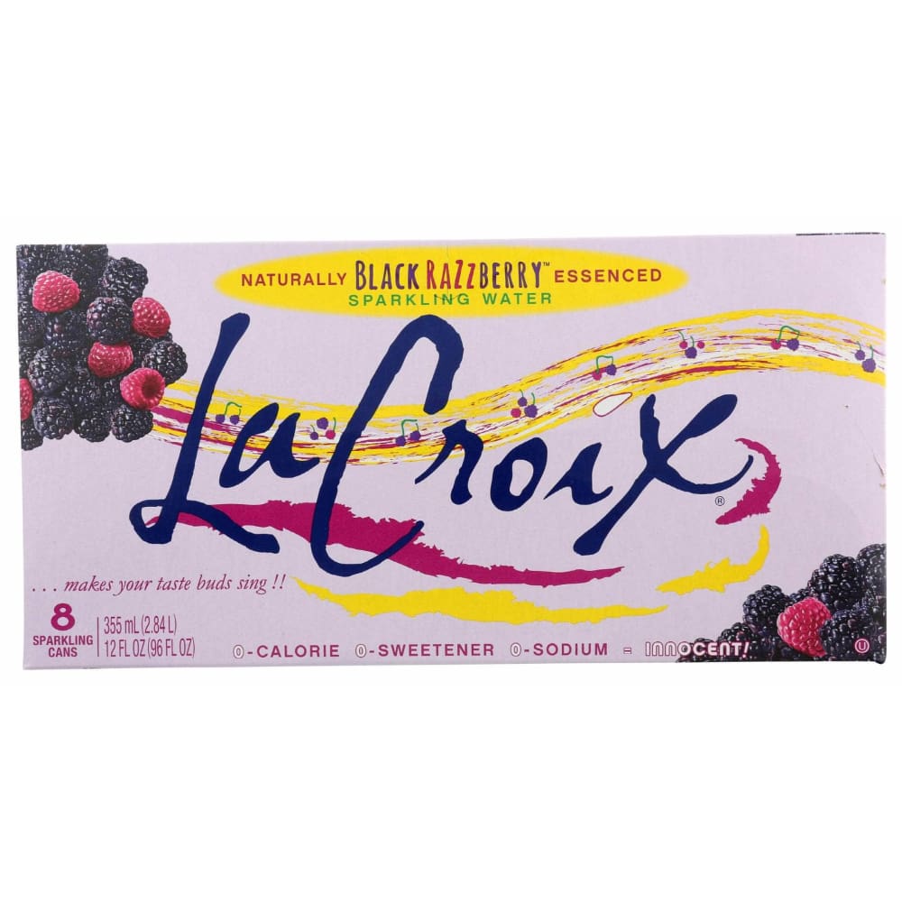 LA CROIX La Croix Water Sprkl Blk Rasp 8Pk, 96 Fo