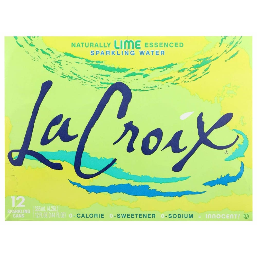 LA CROIX La Croix Wtr Spark Lime 12Pk 12Z, 144 Fo