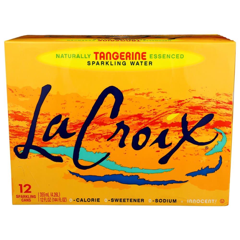 LA CROIX: WTR SPARK TNGRNE 12PK 12Z (144.000 FO) (Pack of 4) - Beverages > Water > Sparkling Water - LA CROIX