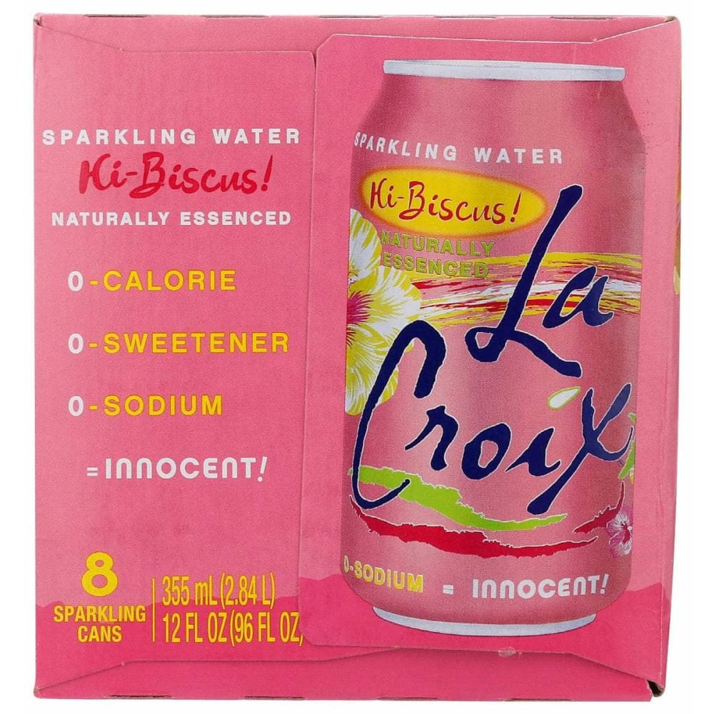 LA CROIX La Croix Wtr Sprk Hibiscus 8Pk 12Z, 96 Fo