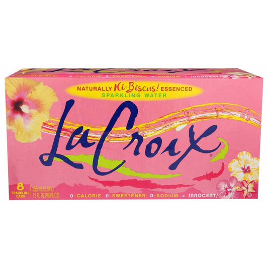 LA CROIX La Croix Wtr Sprk Hibiscus 8Pk 12Z, 96 Fo