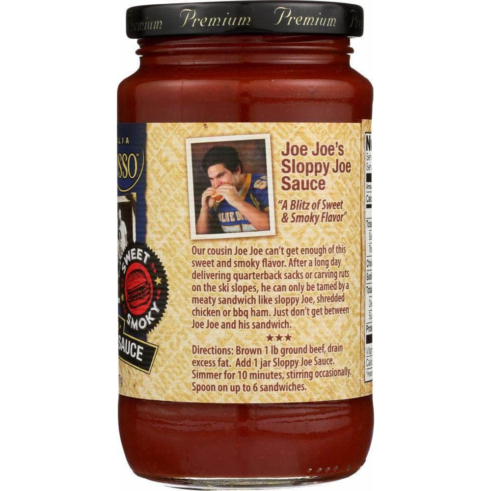 La Famiglia Delgrosso La Famiglia Delgrosso Joe Joes Sloppy Joe Sauce 14 Oz