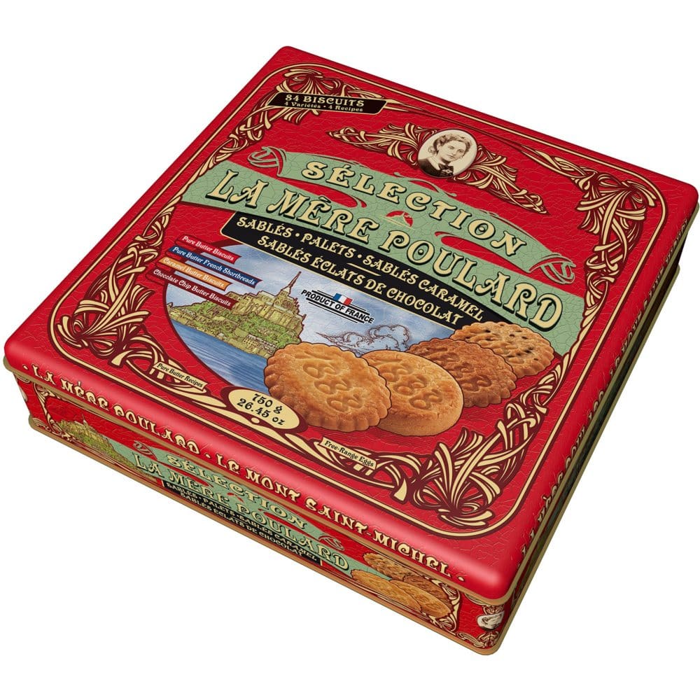 La MÃ¨re Poulard French Butter Cookies 4 Flavors 26.45oz - Shop by Occasions - La