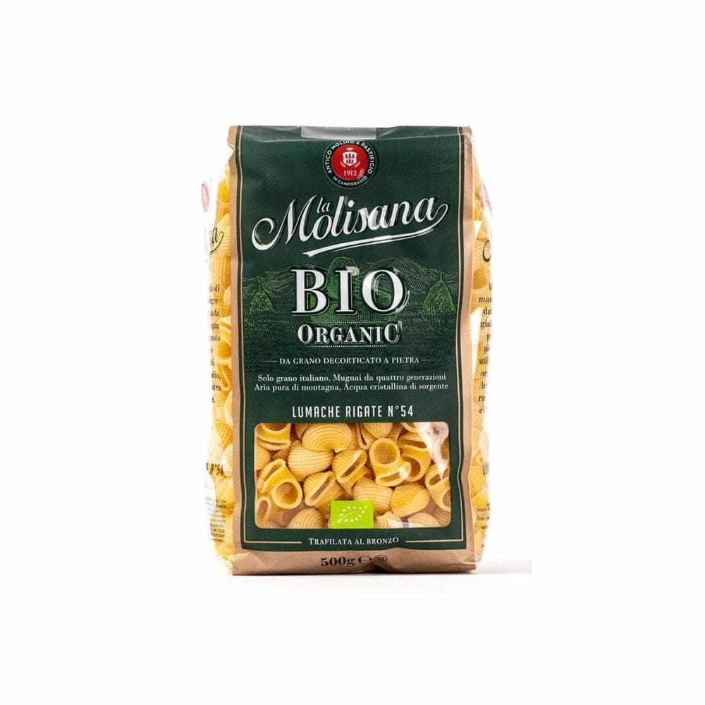 LA MOLISANA Grocery > Pantry > Pasta and Sauces LA MOLISANA Organic Lumache Rigate Pasta, 1.1 lb