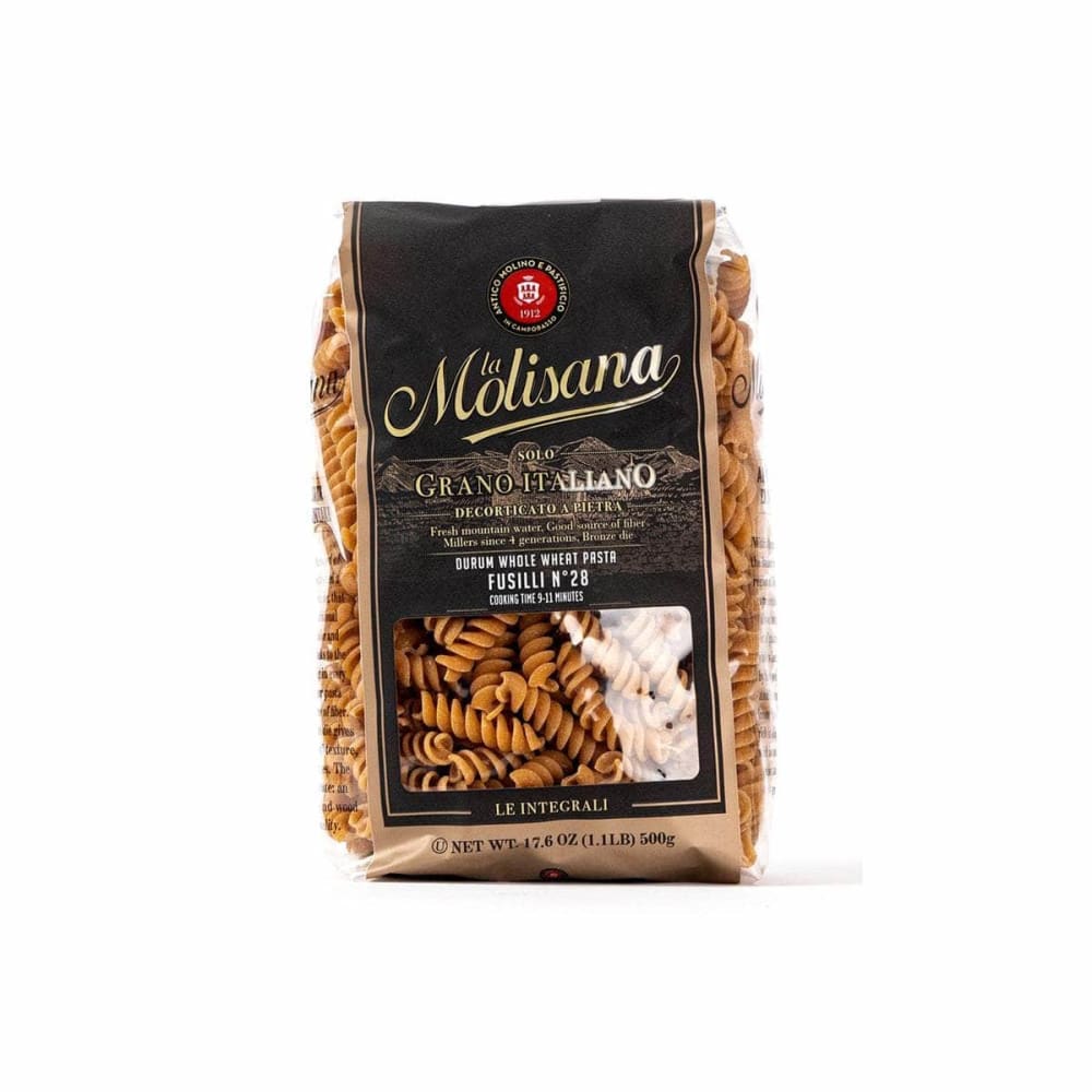 LA MOLISANA Grocery > Pantry > Pasta and Sauces LA MOLISANA Whole Wheat Fusilli Pasta, 1.1 lb