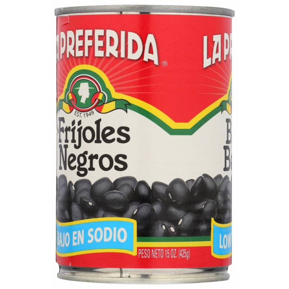 LA PREFERIDA La Preferida Bean Blk Low Sodium, 15 Oz