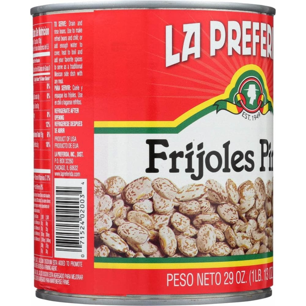 LA PREFERIDA La Preferida Bean Pinto, 29 Oz