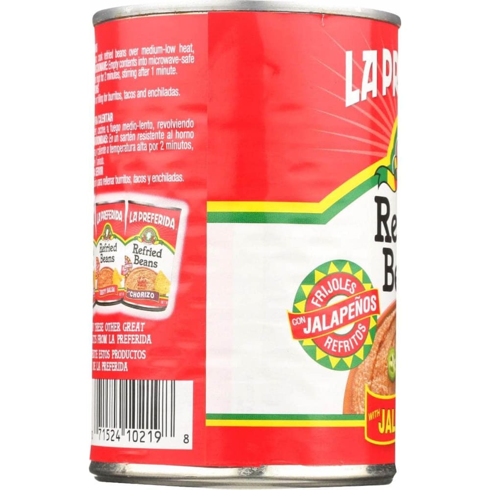 LA PREFERIDA La Preferida Bean Refried Jlpno, 16 Oz