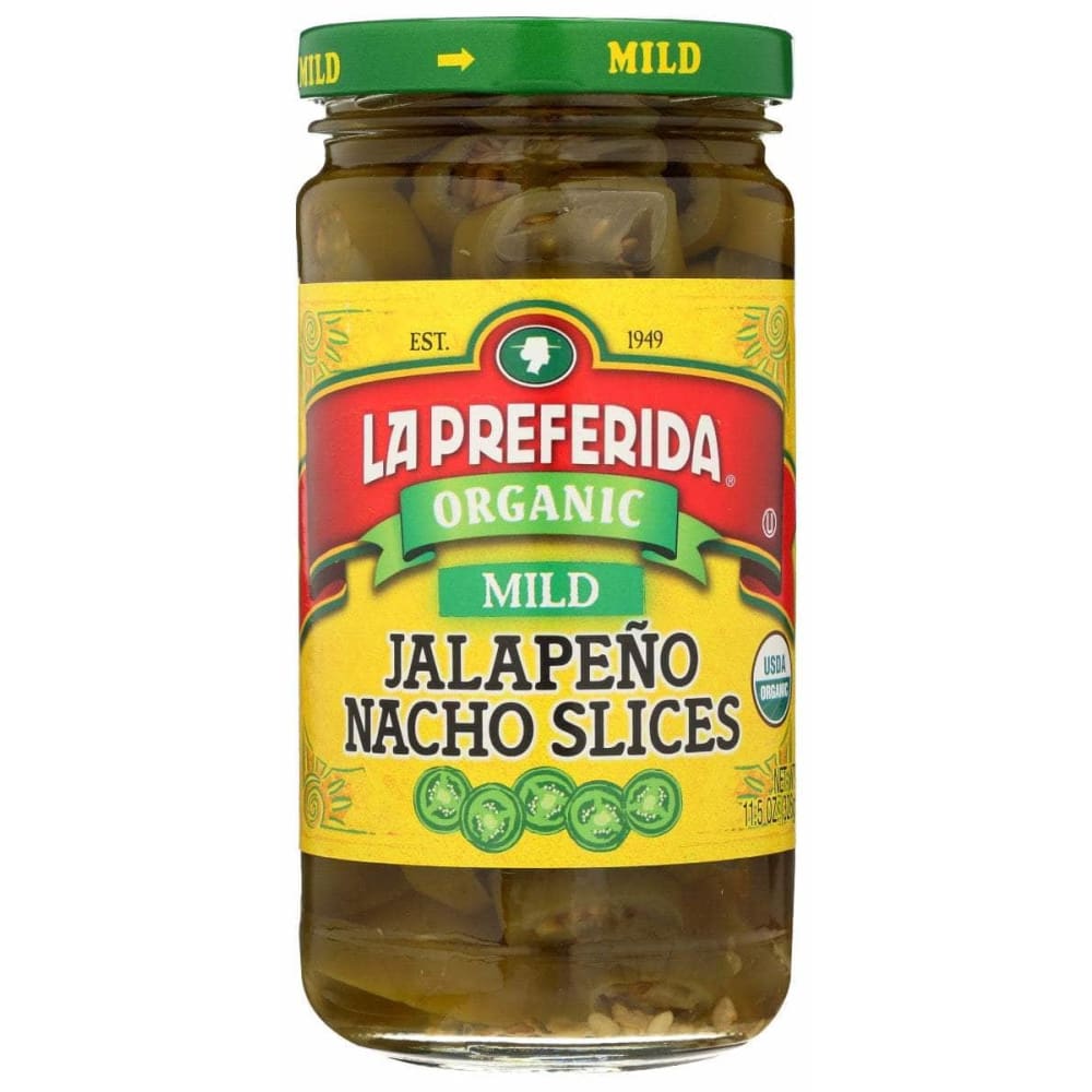 LA PREFERIDA La Preferida Pepper Jlpno Slice Mild Org, 11.5 Oz