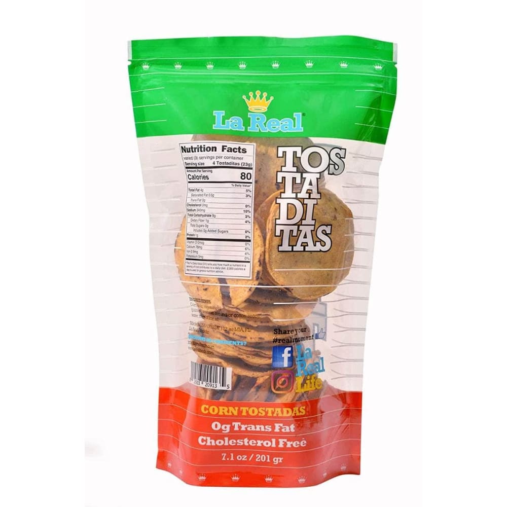 LA REAL Grocery > Cooking & Baking > Crusts, Shells, Stuffing LA REAL Tostaditas, 7.1 oz