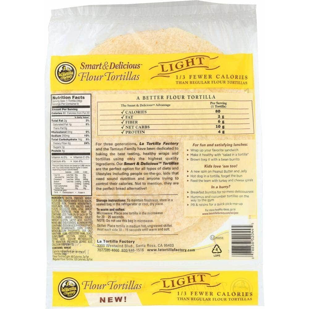 La Tortilla Factory La Tortilla Factory Light Flour Tortillas 11 Oz