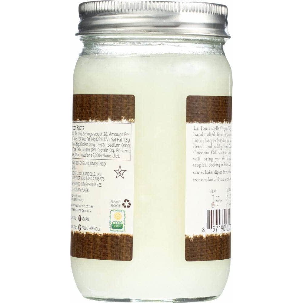 La Tourangelle La Tourangelle Virgin & Unrefined Coconut Oil, 14 oz