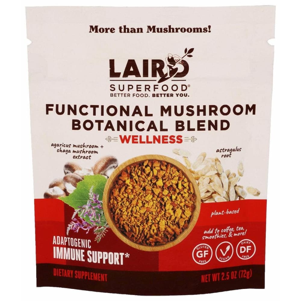 LAIRD SUPERFOOD Vitamins & Supplements > Food Supplements LAIRD SUPERFOOD: Wellness Mushroom Blend, 2.5 oz