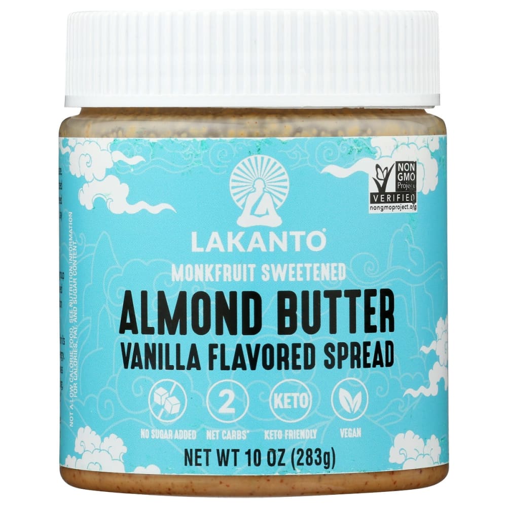 LAKANTO: Spread Vanilla Almond Butter 10 oz - Grocery > Pantry > Condiments - LAKANTO