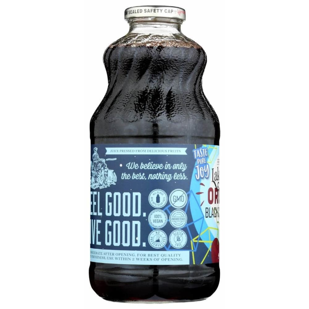 LAKEWOOD Lakewood Juice Sh Blk Cherry Org, 32 Oz